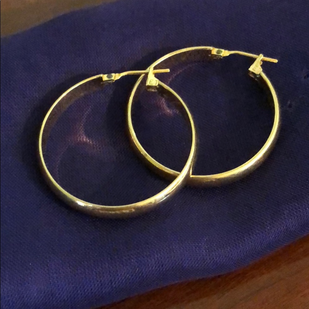 Hoop earrings